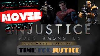 Injustice: Gods Among Us All Cutscenes (the REAL STORY) Game Movie