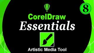 CorelDRAW Essentials: Master the Artistic Media Tool | Create Stunning Brush & Stroke Effects