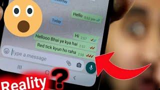 3 RED Ticks sign On WhatsApp - Government Read Your WhatsApp Messages?? Latest Government Update 