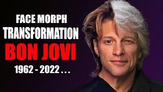 Bon Jovi  - Transformation (Face Morph Evolution 1963 - 2022)