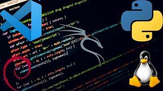 installing visual studio code [vscode] and python for kali linux