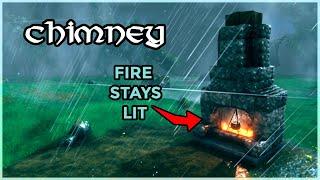 Valheim: How To Build the PERFECT Chimney! [Step by Step Guide]