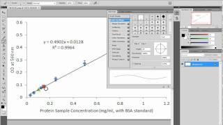 Manually Adding Dashed Lines with Photoshop CS4