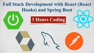 Spring Boot React (React Hooks) CRUD Full Stack Application | Full Course [2022 Edition]