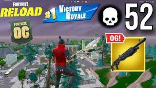 OG Fortnite Reload | High Kill Gameplay Win | Keyboard & Mouse