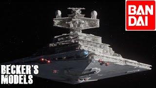 Bandai 1/5000 Star Destroyer Build Review and Conversion