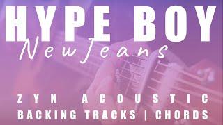 HYPE BOY - NewJeans | Acoustic Karaoke | Chords