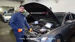 2013 Audi A6 CODE  P261C00 How To Replace the Auxiliary Pump For Cooling System.