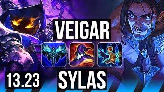 VEIGAR vs SYLAS (MID) | Comeback, 15/2/9, Legendary, 1.3M mastery | NA Master | 13.23