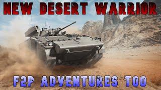 Desert Warrior and Free 2 Play Adventures Tankfest Soon!  Wot Console - World of Tanks Modern Armor