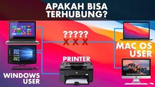 Cara Menghubungkan Printer Sharing Windows ke Macbook | Indonesia