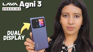 lava agni 3 5G Unboxing and review in Tamil | Dual AMOLED display, Action button