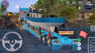 Level 25 Required Job, Heavy Load Transport with Escort | Universal Truck Simulator Gameplay