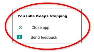 How To Fix / Solve YouTube Keeps Stopping Error Android & Ios - Fix YouTube App Not Open Problem