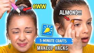 I TESTED VIRAL 5 Minutes Crafts Makeup Hacks for BRAVE GIRLS