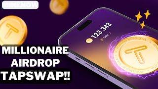 TAPSWAP UPDATE : Earn Up To $1000 On TAPSWAP For Free. Follow These Steps Now!! (Step by Step Guide)