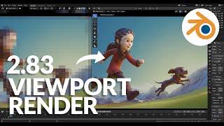 BLENDER 2.83 - VIEWPORT DENOISING HAS ARRIVED!