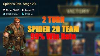 2 Turn Spider Team With Gnut | Raid Shadow Legends | DarkSaiplayz