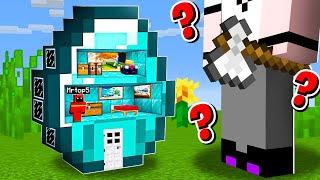 Trolling With World’s SMALLEST Minecraft House..