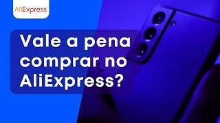 COMPREI UM GALAXY S21 NO ALIEXPRESS! DEU RUIM? - Unboxing