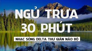 30 PHÚT NHẠC NGỦ TRƯA - NHẠC SÓNG DELTA GIÚP THƯ GIÃN NÃO BỘ | TVTT Music.