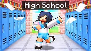 Playing as A+ STUDENTS In Minecraft High School!