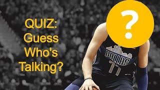 Guess The NBA Player By Their Voice | Luka? Lebron?