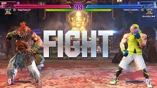 Street Fighter 6  DaigoTheBeast (Rank #1 Akuma) Vs Ebihara (ED) SF6 High Level Match's!