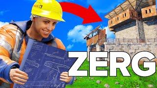 We sent the Demolition Zerg to their base... - Rust