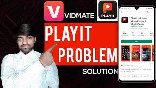 Vidmate Play It Problem Solution | Play video In Vidmate Without Play It App | 100% Working