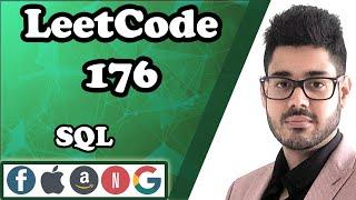Leetcode 176 | Second Highest Salary | FAANG Easy SQL Interview