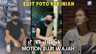 Cara edit foto aesthetic wajah blur | Motion face blur | PicsArt tutorial