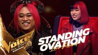 Luar Biasa! Standing Ovation Untuk Aya | Live Round | The Voice All Stars Indonesia