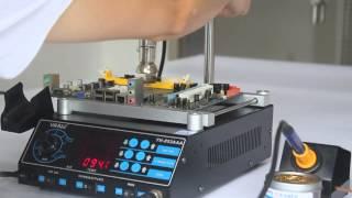 YIHUA YH-853AAA Hot Air Rework Soldering Station & Preheating Station -- Desoldering & chip removal