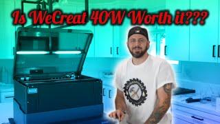 The WeCreat 40W Laser Pass-Through in Action Game-Changer!  - Ultimate DIY Guide!