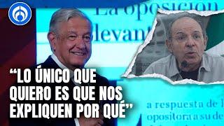 Aguilar Camín le responde a AMLO: “¿Por qué aumentaron porcentaje de representación?”