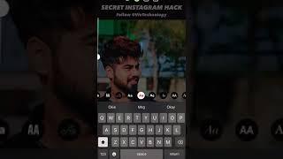 Secret Instagram Font | #instagramhacks#instagramhack #hacks#tricks#instagramtricks |VivTechnology