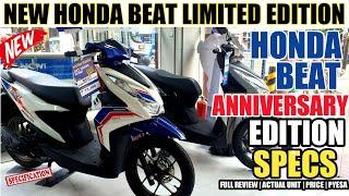 HONDA BEAT 50th ANNIVERSARY LIMITED EDITION FEATURES AT SPECS | CASH AND INSTALLMENT