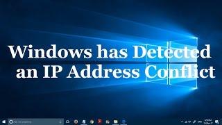 How to fix Windows has detected an IP Address conflict [3 simple steps]