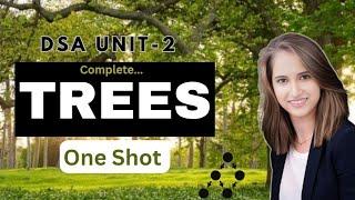 TREES | Complete ONE SHOT | Data Structures & Algorithms | Unit-2 | SPPU SE