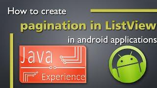 Android Pagination Example,Dynamic, Listview paging in android