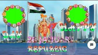26 January 2020 green screen effects vfx || Happy Republic Day