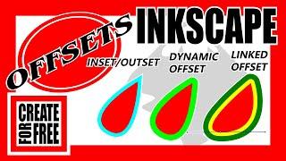 Offset Inkscape | Inset - Outset - Dynamic Offset - Linked Offset