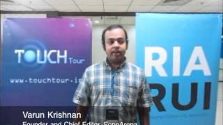 TouchTour Testimonial - Varun Krishnan, Speaker