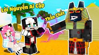 MỀU 24 GIỜ KHÁM PHÁ KIM TỰ THÁP CỔ ĐẠI TRONG MINECRAFT*REDHOOD BỊ DÍNH LỜI NGUYỀN CỦA THẦN AI CẬP