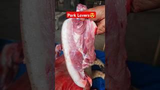 Excellent Pork Cutting for Pork lovers #shorts #meat #pork #fish #food #curry #porkcuts #meatpork