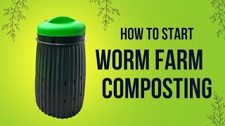 How to Start a Worm Farm - Tumbleweed Inground Version Review