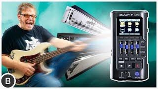 BASS STUDIO IN YOUR POCKET | Zoom R4 MultiTrak