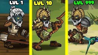 EVOLUTION OF WEAK TO BEAT ALL BOSSES IN GAME SWORDS AND SOULS NEVERSEEN!