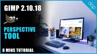 Perspective Tool GIMP 2.10 Tutorial